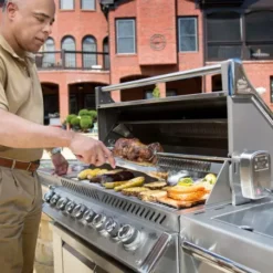 Napoleon Barbecue Gaz Naturel Pro 665 4 Bruleurs + Sizzle Lateral + Fumoir -Weber Soldes Boutique barbecue gaz naturel pro 665 4 bruleurs sizzle lateral fumoir 4