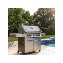 Napoleon Barbecue Gaz Prestige 665 INOX 5 Brûleurs + Sizzle Latéral + Brûleur Arrière -Weber Soldes Boutique barbecue gaz prestige 665 5 bruleurs sizzle lateral bruleur arriere 6