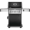 Barbecue Gaz Rogue 425 RSE Noir 3 Brûleurs + Sizzle Lateral + Brûleur Arriere + Rôtissoire - NAPOLEON -Weber Soldes Boutique barbecue gaz rogue 425 rse noir 3 bruleurs sizzle lateral bruleur arriere rotissoire napoleon
