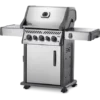 Barbecue Gaz Rogue 425 RSE Inox 3 Brûleurs + Sizzle Lateral + Brûleur Arriere - NAPOLEON -Weber Soldes Boutique barbecue gaz rogue 425 serie rse 3 bruleurs sizzle latreral bruleur arriere