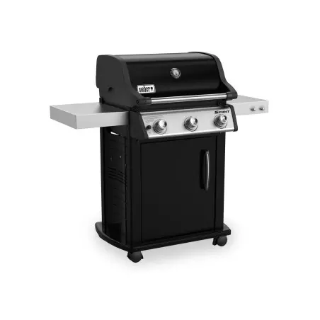 Barbecue Gaz Spirit E-315 Mix Plancha - Black - WEBER 4 Barbecue Gaz Spirit E-315 Mix Plancha - Black - WEBER – Image 2