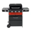 Barbecue Hybride Gaz & Charbon Gas2Coal 330 2.0 3 Brûleurs 2 Barbecue Hybride Gaz & Charbon Gas2Coal 330 2.0 3 Brûleurs -Weber Soldes Boutique barbecue hybride gaz charbon gas2coal 20 3 bruleurs