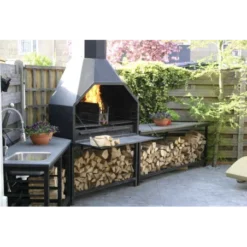 Barbecue Sud-Africain Braai Supreme 1200 Avec Support -Weber Soldes Boutique barbecue sud africain braai freestanding 1200 avec stand 2