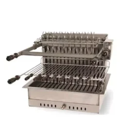 Grilloir Encastrable Ou à Poser 66cm + Rotisserie 8Kg