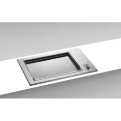 Plancha Electrique Encastrable Oasi In.El60 Inox Plaque Lisse + Couvercle - PLANET -Weber Soldes Boutique plancha gaz encastrable 80 cm inox 2 feux plaque lisse couvercle planet 2