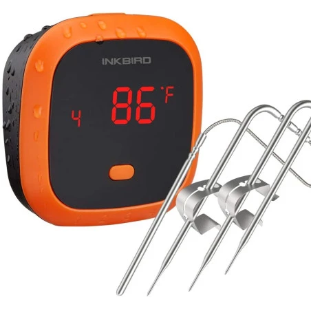 Thermometre Barbecue Bluetooth Inkbird IBT-4XC étanche Avec 4 Sondes 3 Thermometre Barbecue Bluetooth Inkbird IBT-4XC étanche Avec 4 Sondes