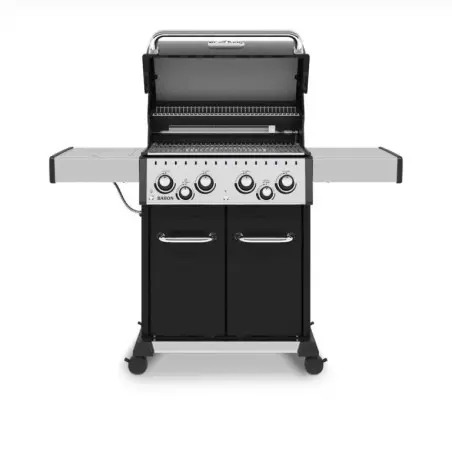 Weber Soldes Boutique -Weber Soldes Boutique barbecue gaz baron 490 black avec plancha broilking 1